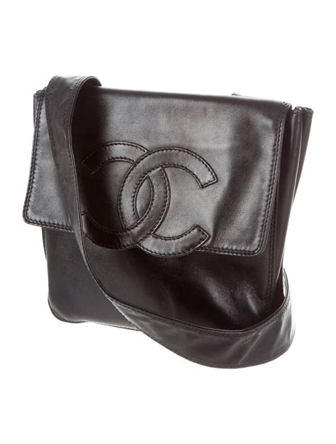 chanel canvas messenger bag|Chanel crossbody bags for ladies.